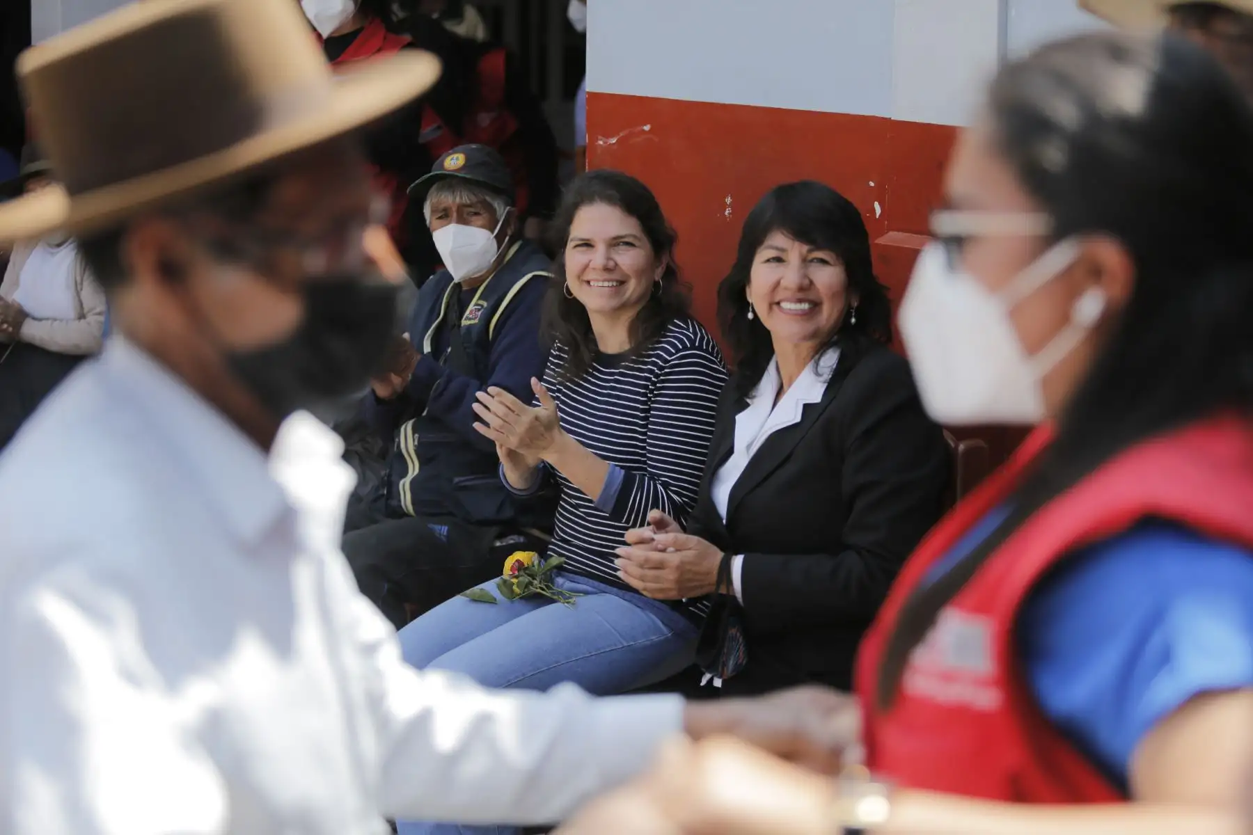 Ministra de la Mujer y Poblaciones Vulnerables, Claudia Dávila Moscoso, visitó el Hogar URPI, Centro de Acogida Residencial en Ayacucho Huamanga. Foto: MIMP