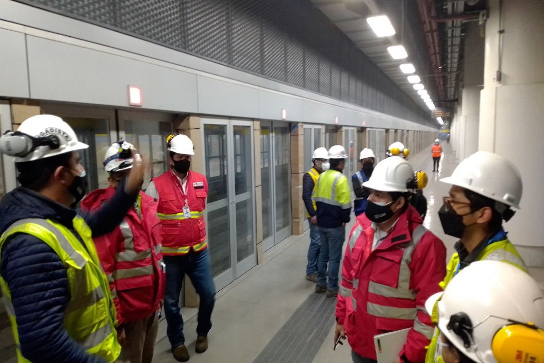 MTC realizó visita de inspección ambiental a Línea 2 del Metro