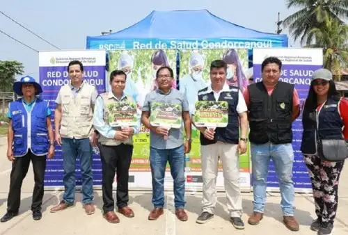 Con el objetivo de promover la participación de la población, comunidades nativas y autoridades locales en la lucha contra la malaria en la región Amazonas, el Ministerio de Salud realizó el lanzamiento regional del “Plan hacia la eliminación de la malaria en el Perú 2022-2030”, en el centro poblado de La Poza del distrito de Río Santiago, provincia de Condorcanqui.