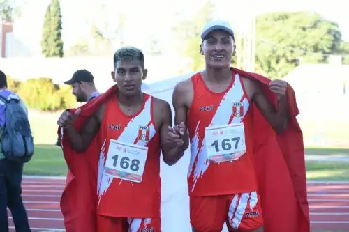 Luis Chávez destacó en el Campeonato Sudamericano de Atletismo U18