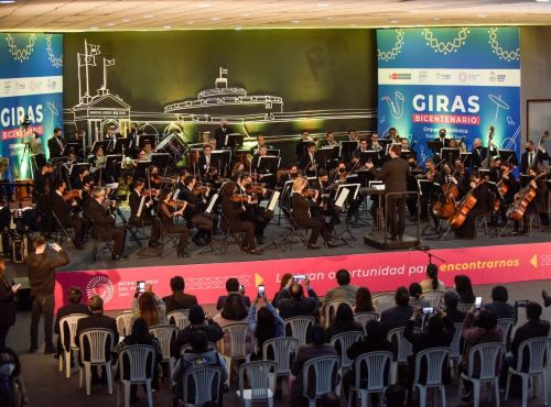 La Orquesta Sinfónica Nacional se presentará este sábado 17 en Pucallpa, región Ucayali, como parte de la Gira Bicentenario por los 200 años de la Independencia de Perú. ANDINA/Difusión
