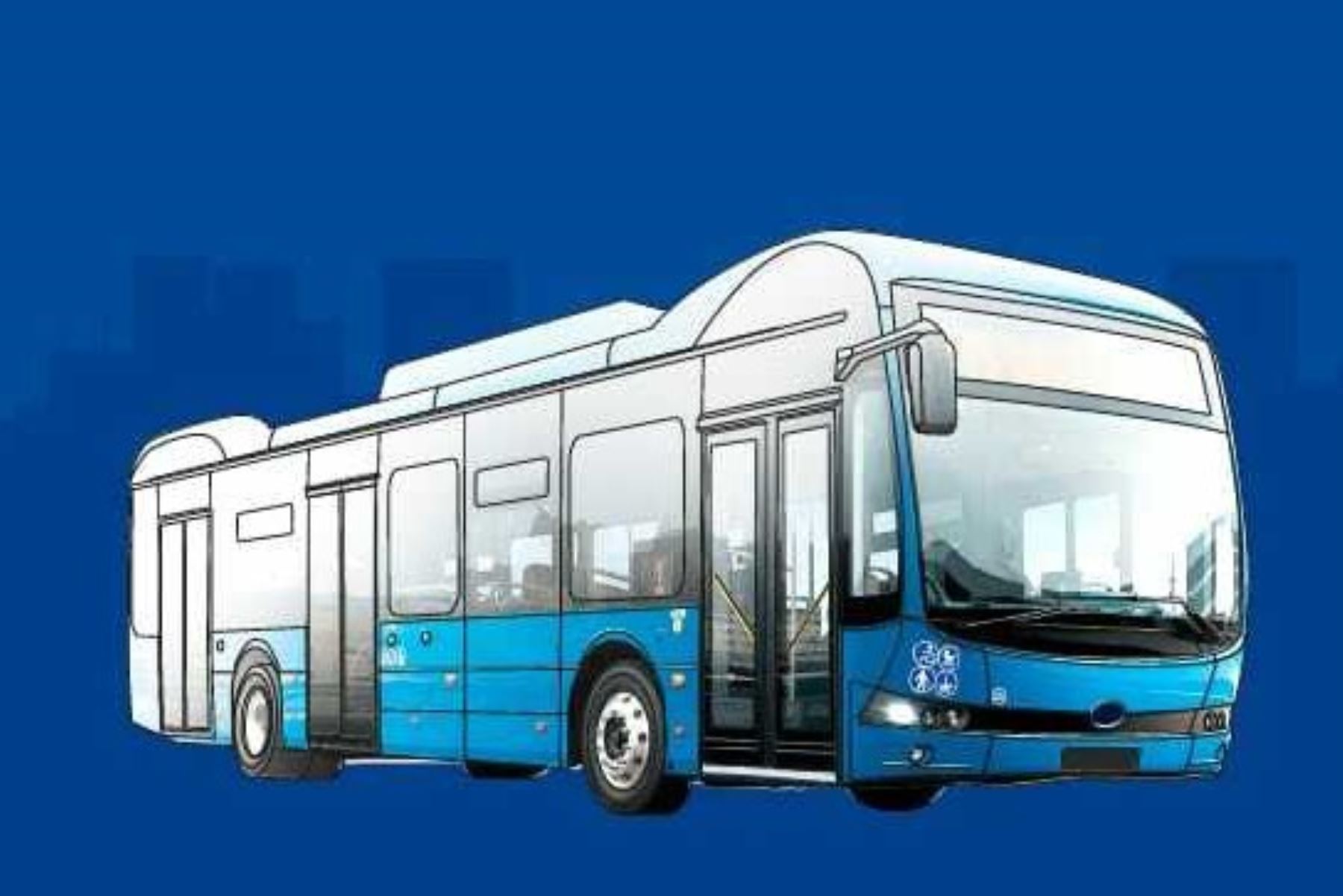 Los buses híbridos buscan modernizar el Sistema Integrado de Transporte. Foto: Andina