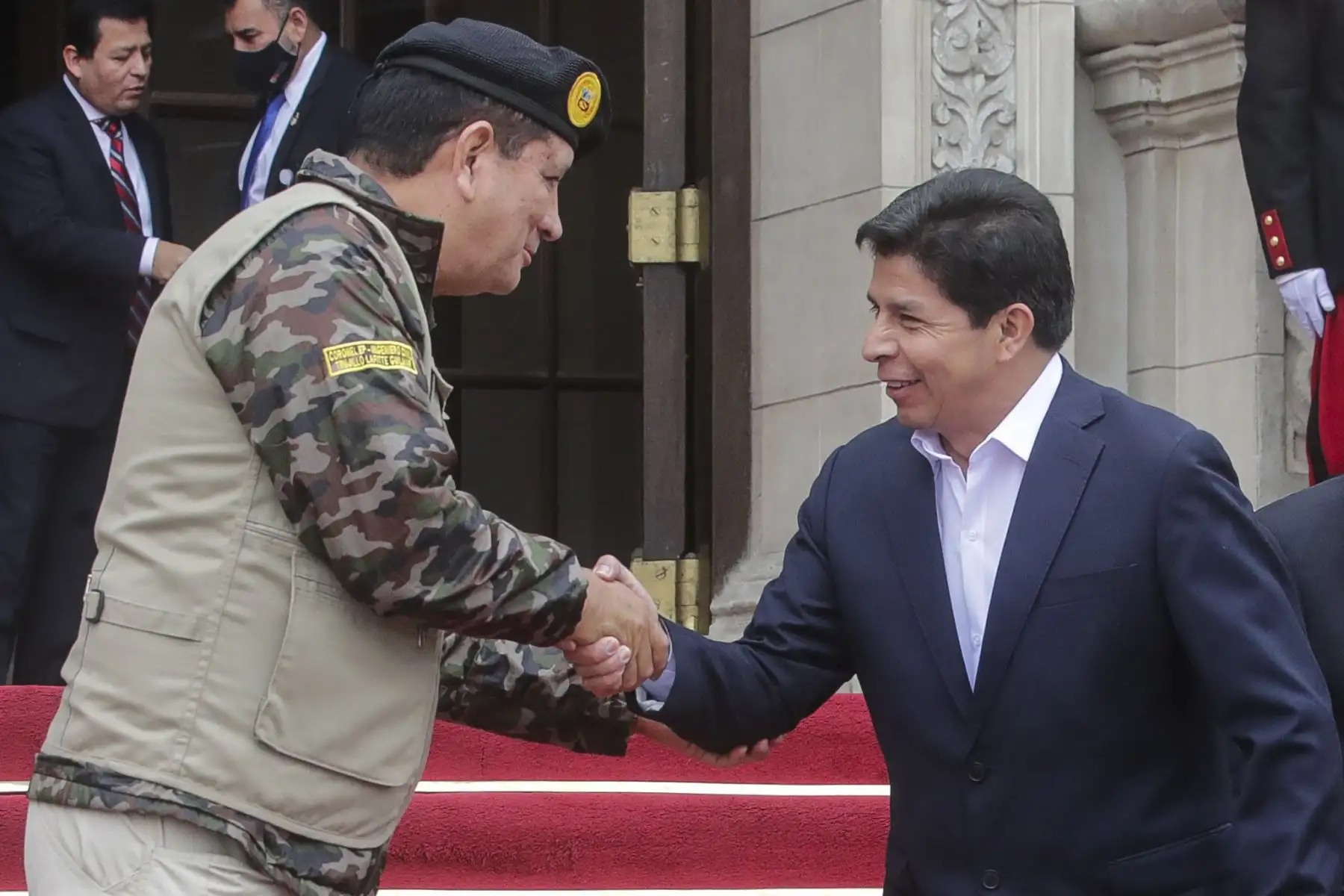 Presidente Pedro Castillo sostiene encuentro con líderes y representantes de la comunidad asháninka.
Foto: ANDINA/Prensa Presidencia