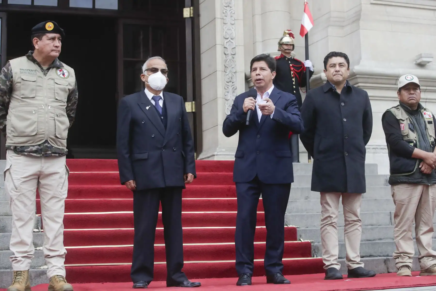 Presidente Pedro Castillo sostiene encuentro con líderes y representantes de la comunidad asháninka.
Foto: ANDINA/Prensa Presidencia