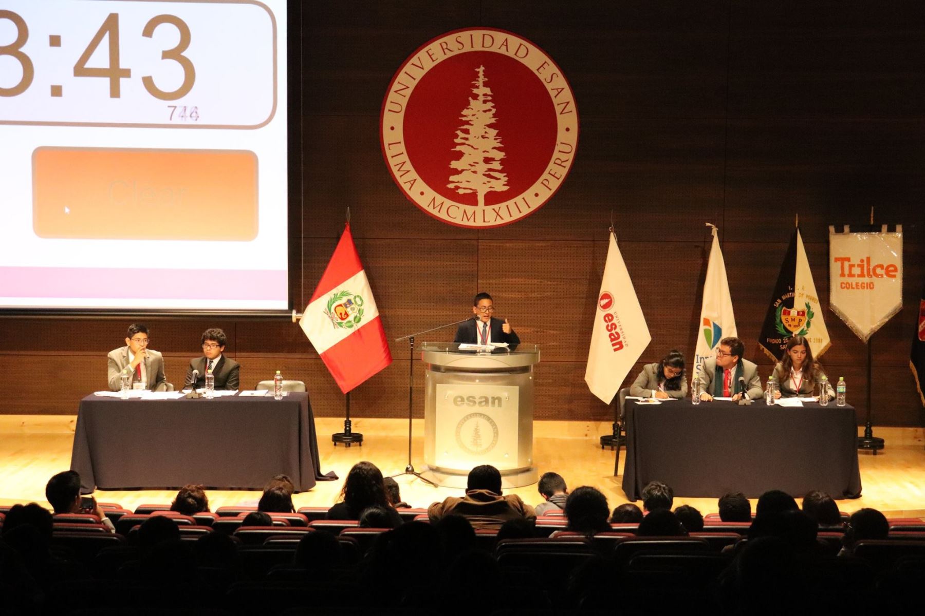 Escolares peruanos y latinoamericanos participarán en campeonato de debate