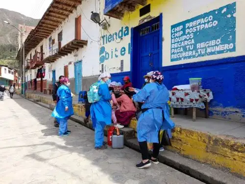 Áncash alcanza el 80 % de cobertura con tres dosis de la vacuna contra covid-19 en la población objetivo de esa región. ANDINA/Difusión