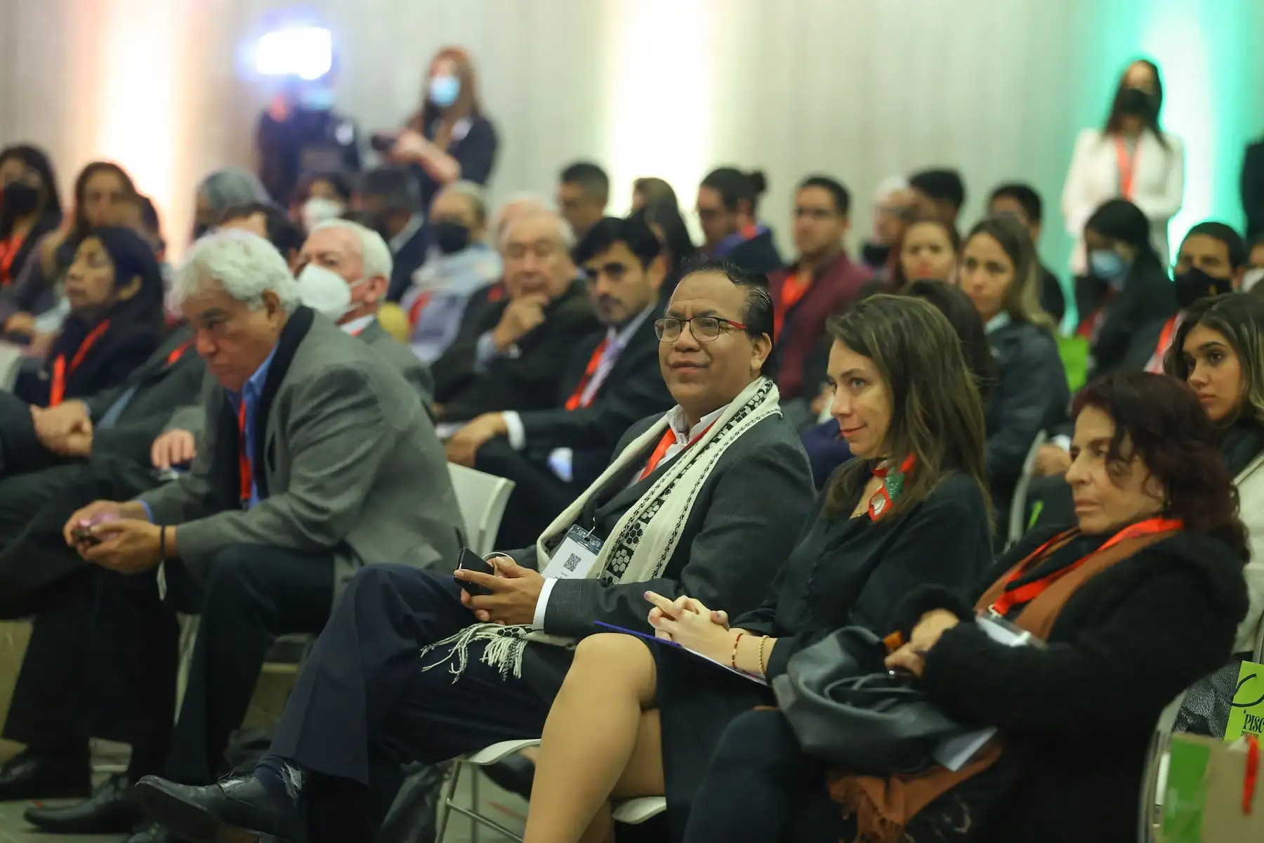 El ministro de Comercio Exterior y Turismo, Roberto Sánchez, y la presidenta ejecutiva de PROMPERÚ, Amora Carbajal, inauguran,  la primera rueda de internacional de negocios turismo gastronómico. Foto: ANDINA/ Andrés Valle
