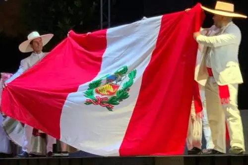 La Marinera Norteña se lució en Trujillo de Extremadura en España. Foto: ANDINA/Difusión