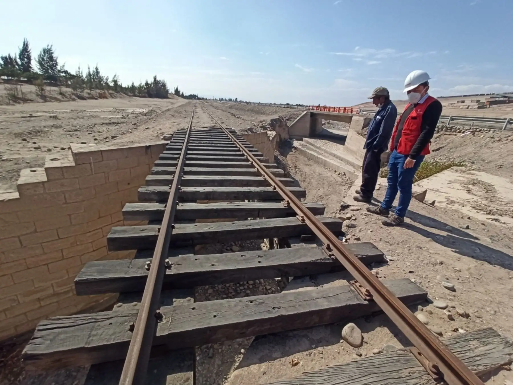 Contraloría advierte la falta de mantenimiento adecuado en ferrocarril Tacna-Arica. Foto: ANDINA/difusión.