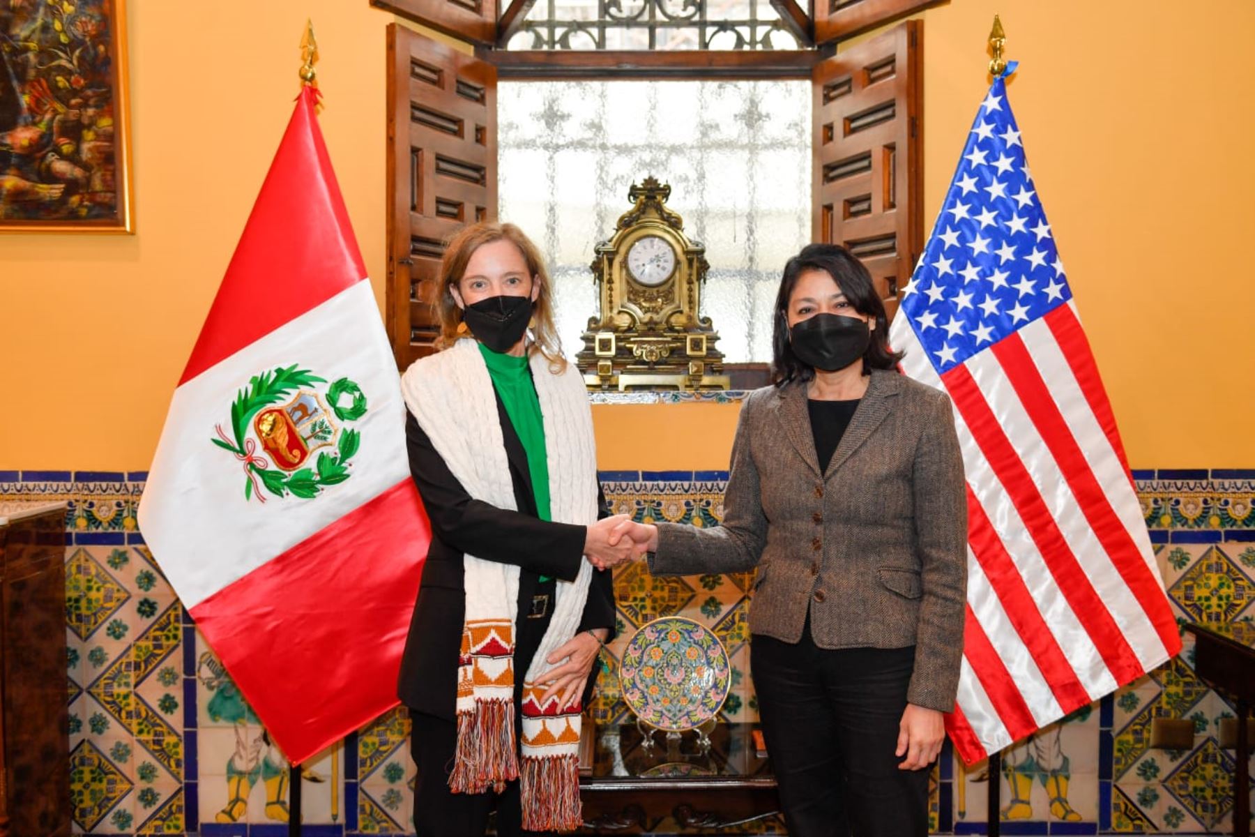 Cancillería y embajada de Estados Unidos fortalecen relación bilateral