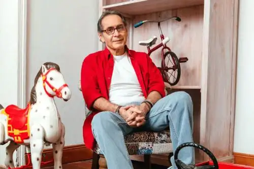 Jorge Eslava, Premio Casa de la Literatura Peruana 2022. Foto: Handrez García/Casa de la Literatura.