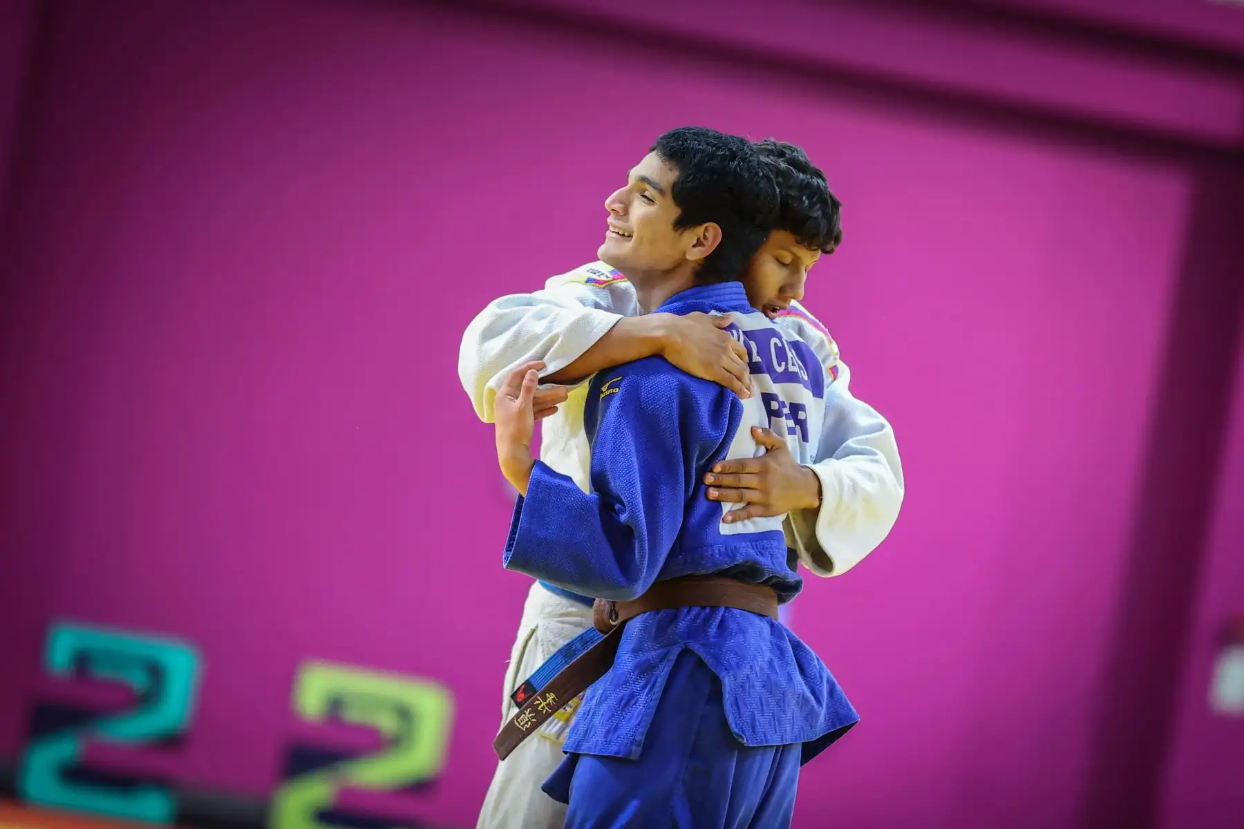 Con la presencia de más de 150 judokas de 15 países. Se inicia la  Copa Panamericana Cadete-Junior y Open Panamericano Lima 2022 que se realiza en el Polideportivo 3 del Centro de Alto Rendimiento de la Videna del distrito de San Luis.
Foto: ANDINA/ Andrés Valle