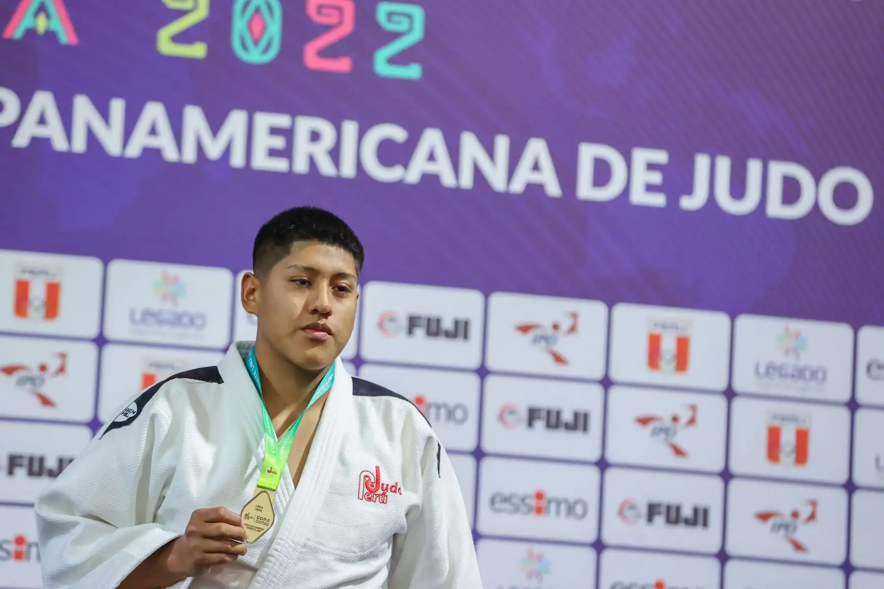 Con la presencia de más de 150 judokas de 15 países. Se inicia la  Copa Panamericana Cadete-Junior y Open Panamericano Lima 2022 que se realiza en el Polideportivo 3 del Centro de Alto Rendimiento de la Videna del distrito de San Luis.
Foto: ANDINA/ Andrés Valle