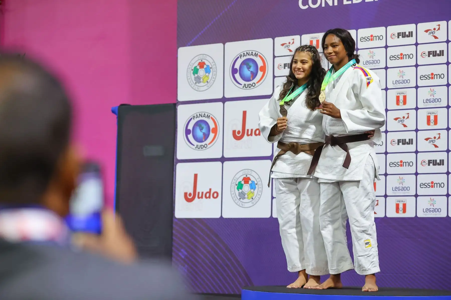 Con la presencia de más de 150 judokas de 15 países. Se inicia la  Copa Panamericana Cadete-Junior y Open Panamericano Lima 2022 que se realiza en el Polideportivo 3 del Centro de Alto Rendimiento de la Videna del distrito de San Luis.
Foto: ANDINA/ Andrés Valle