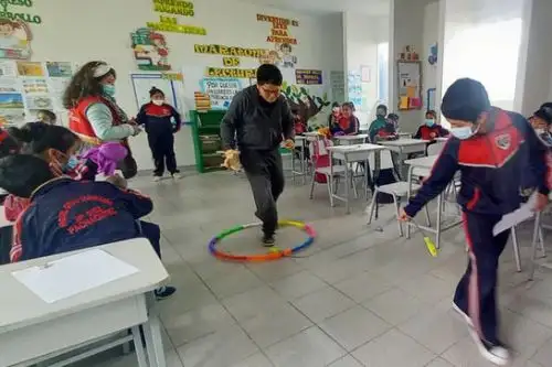 ¡Fuertes de verdad! promueve la participación de estudiantes, familias, directivos y docentes en distintos espacios de bienestar. ANDINA/ Minedu