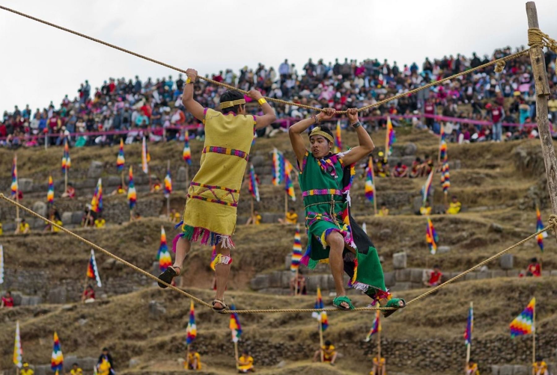 La Ciudad Imperial volverá a protagonizar, este domingo 18 de setiembre, una de las festividades más arraigadas de la civilización inca: el Warachicuy o ritual del inicio de la madurez de los jóvenes para convertirse en ciudadanos adultos y guerreros al servicio del ejército imperial del Tahuantinsuyo.  Foto: Perú Travel