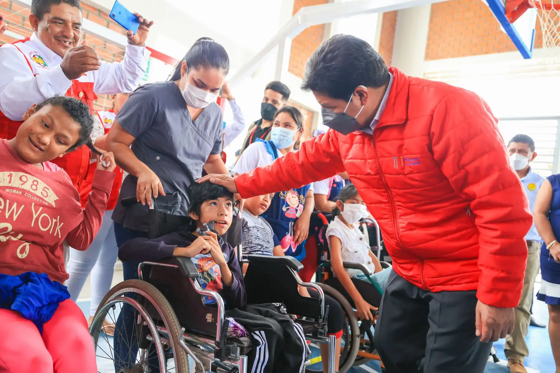 Presidente de la República, Pedro Castillo inauguró el Complejo Deportivo 24 de Julio, en la región Tumbes. Foto: ANDINA/Prensa Presidencia