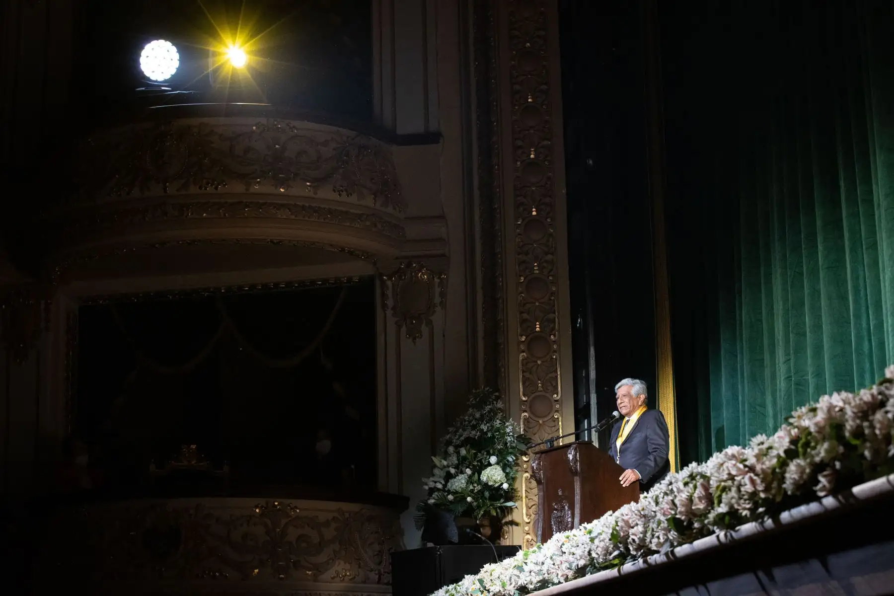 Municipalidad de Lima inauguró remodelado Teatro Municipal Manuel Ascensio Segura ubicado en pleno corazón del casco histórico de Lima. Este recinto albergará eventos culturales con una capacidad de 580 personas. La ceremonia contó con la participación de la soprano Sylvia Falcón. Foto: ANDINA/Carla Patiño