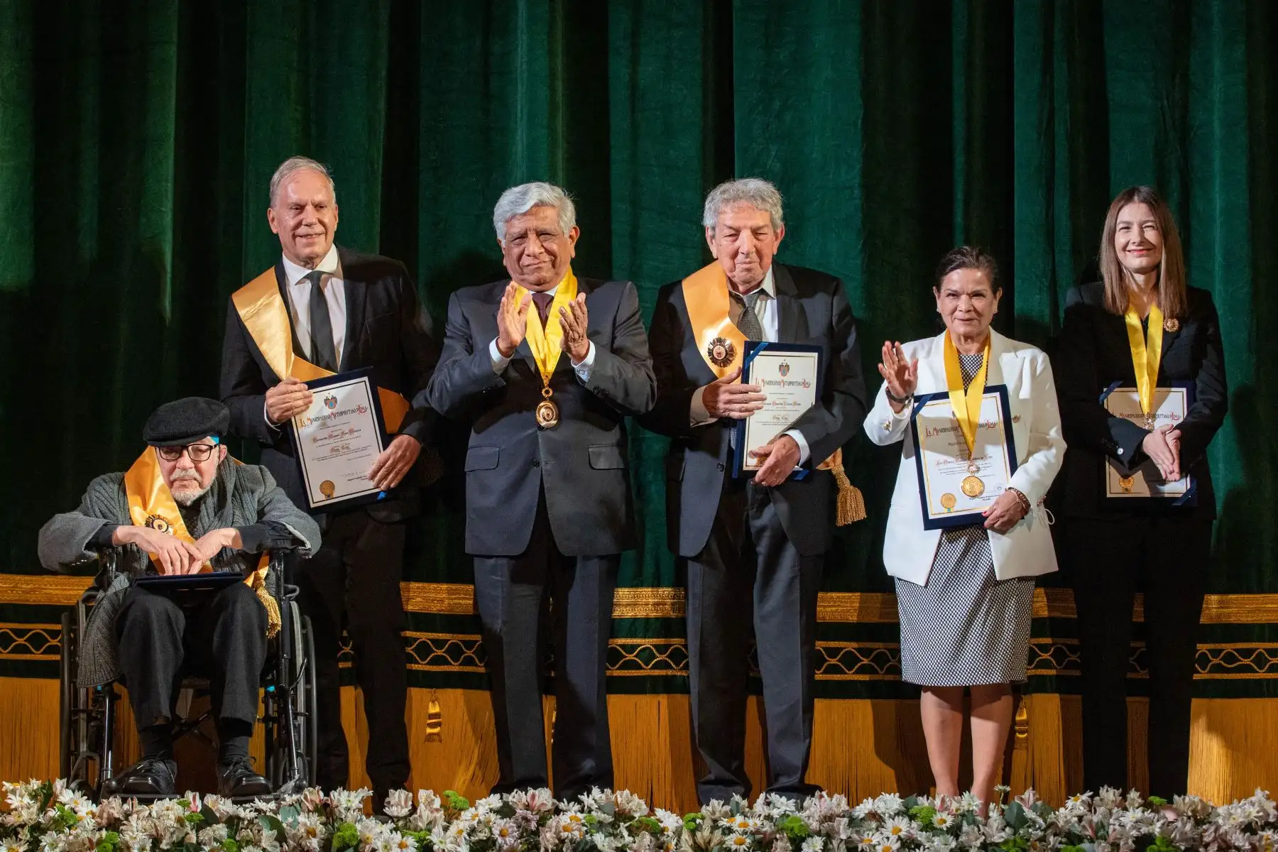 Municipalidad de Lima inauguró remodelado Teatro Municipal Manuel Ascensio Segura ubicado en pleno corazón del casco histórico de Lima. Este recinto albergará eventos culturales con una capacidad de 580 personas. La ceremonia contó con la participación de la soprano Sylvia Falcón. Foto: ANDINA/Carla Patiño