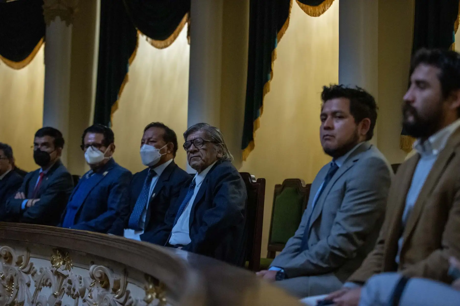 Municipalidad de Lima inauguró remodelado Teatro Municipal Manuel Ascensio Segura ubicado en pleno corazón del casco histórico de Lima. Este recinto albergará eventos culturales con una capacidad de 580 personas. La ceremonia contó con la participación de la soprano Sylvia Falcón y con la presentación de la agrupación Ébano Teatro. Foto: ANDINA/Carla Patiño
