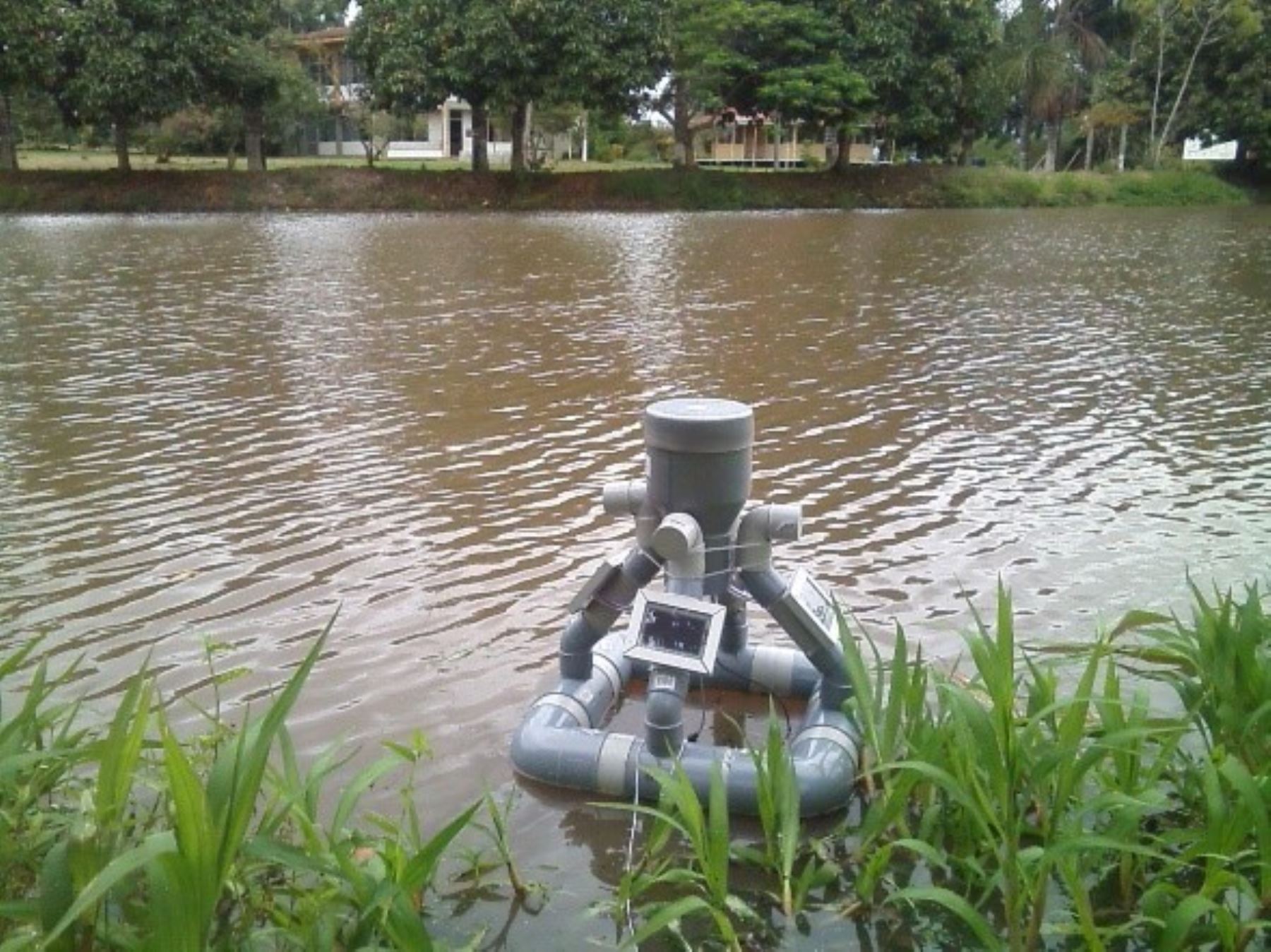Indecopi otorgó la patente de invención a sistema que protege tecnología que analiza agua en ambiente amazónicos y en pozas de acuicultura. El sistema fue creado por Inictel. ANDINA/Difusión