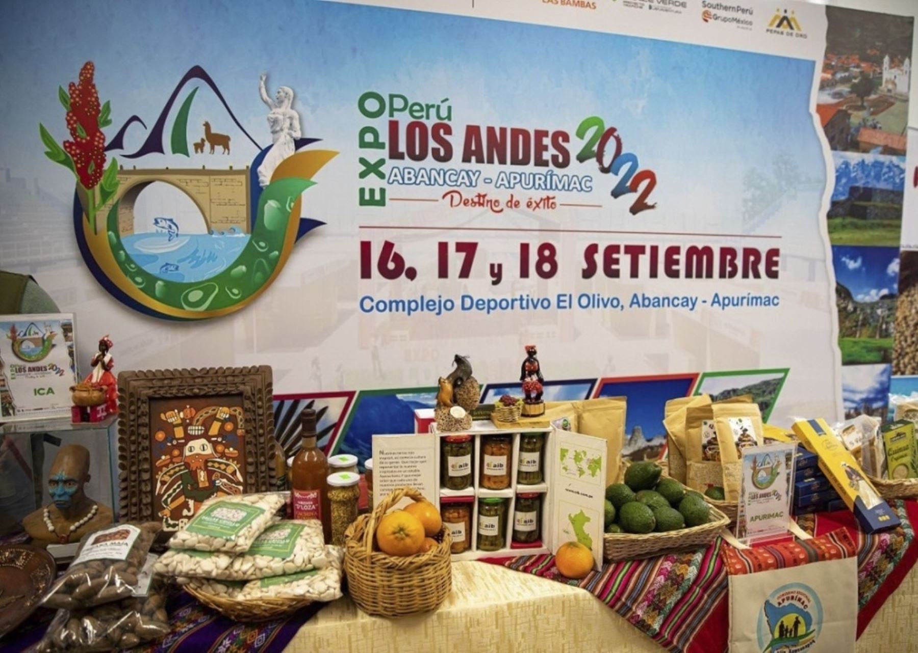 Expo Perú Los Andes 2022 se inaugura hoy y presentará la oferta económica de seis regiones