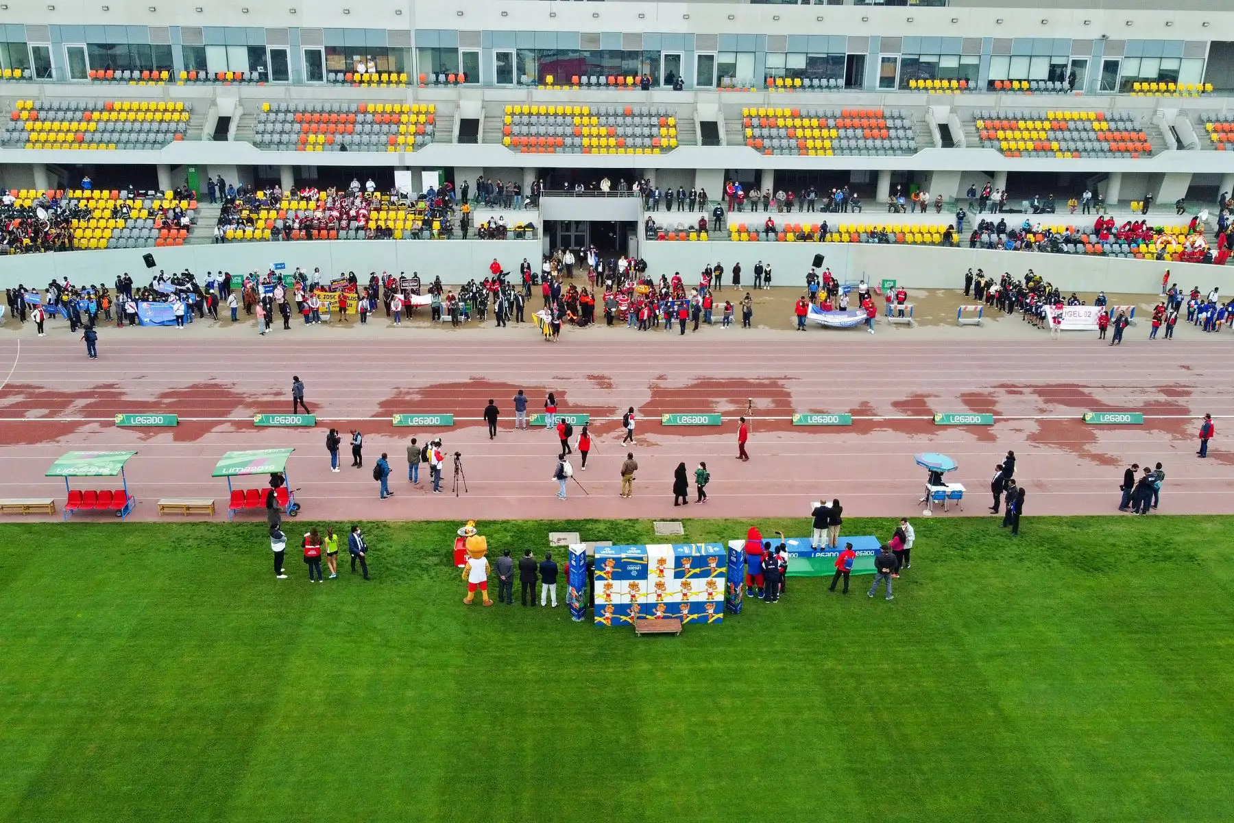 Cincuenta mil estudiantes de 4,000 instituciones educativas iniciaron las competencias de la etapa regional de los Juegos Escolares Deportivos y Paradeportivos, en busca de la clasificación a la etapa macrorregional. Foto: Legado