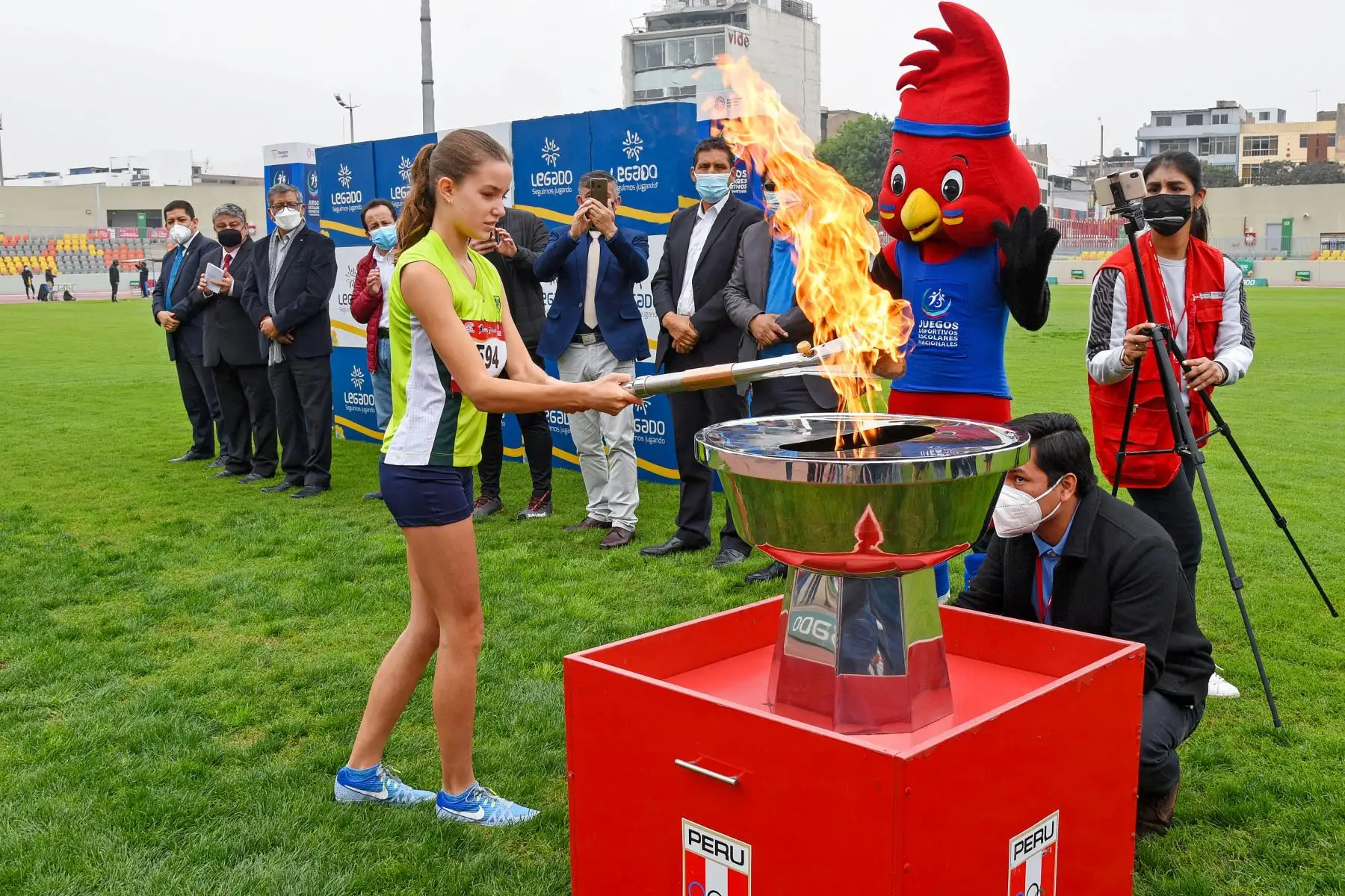 Cincuenta mil estudiantes de 4,000 instituciones educativas iniciaron las competencias de la etapa regional de los Juegos Escolares Deportivos y Paradeportivos, en busca de la clasificación a la etapa macrorregional. Foto: Legado