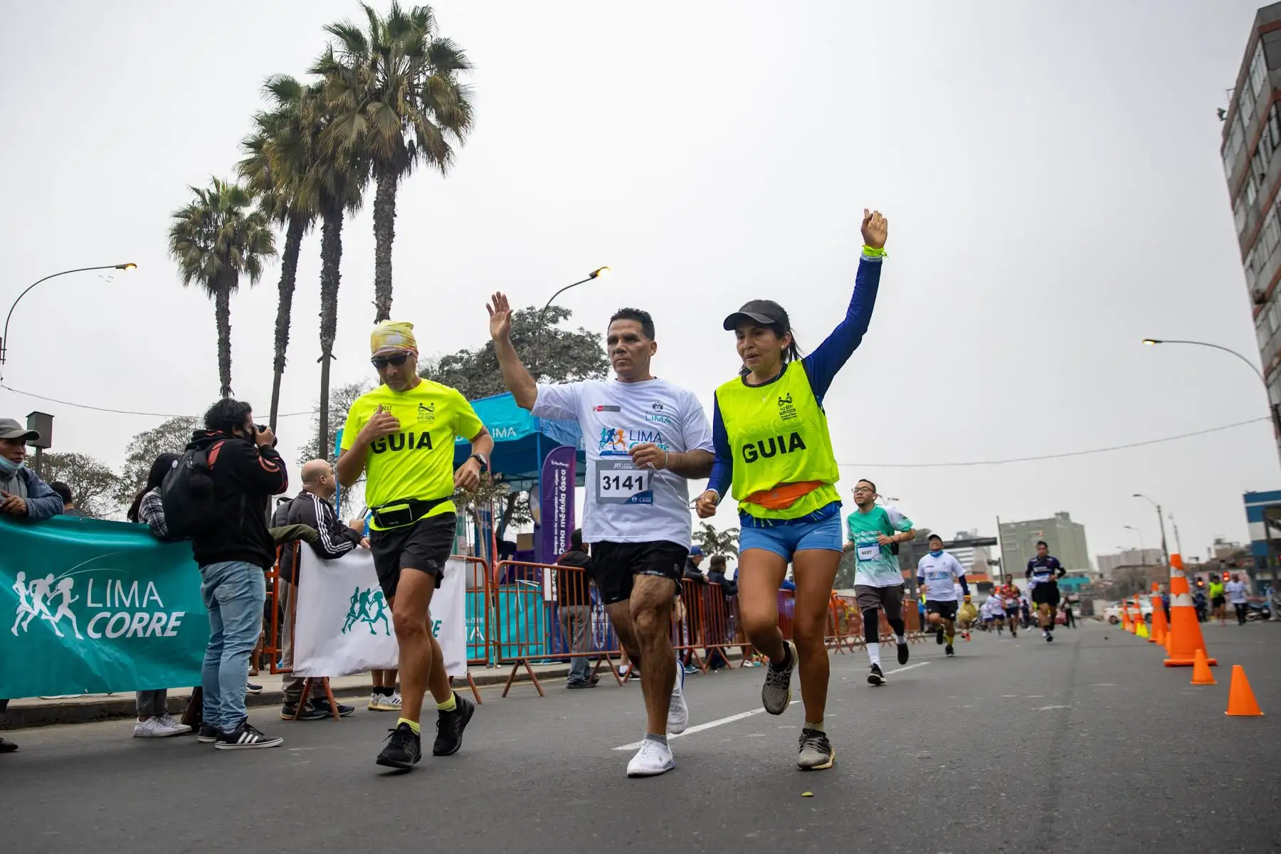 Por el Día Mundial del Donante de Médula Ósea, la Municipalidad de Lima organizó la carrera Lima Corre 6K "Por la Donación de Médula Ósea”. Una carrera con un circuito que recorre por las principales calles de Barrios Altos – Cercado de Lima. Foto: ANDINA/Carla Patiño