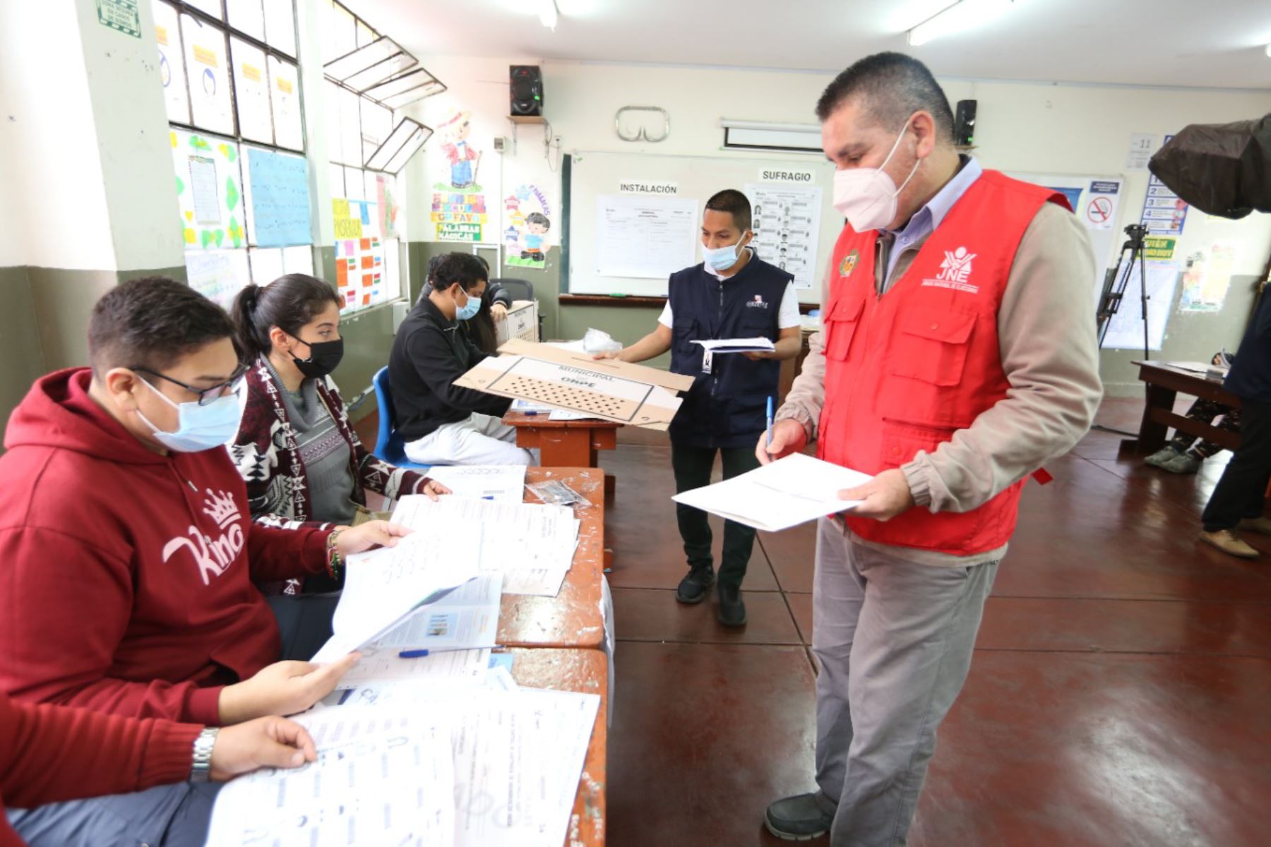 Establecen facilidades para miembros de mesa de las elecciones del domingo 2 de octubre. Foto: ANDINA/difusión.