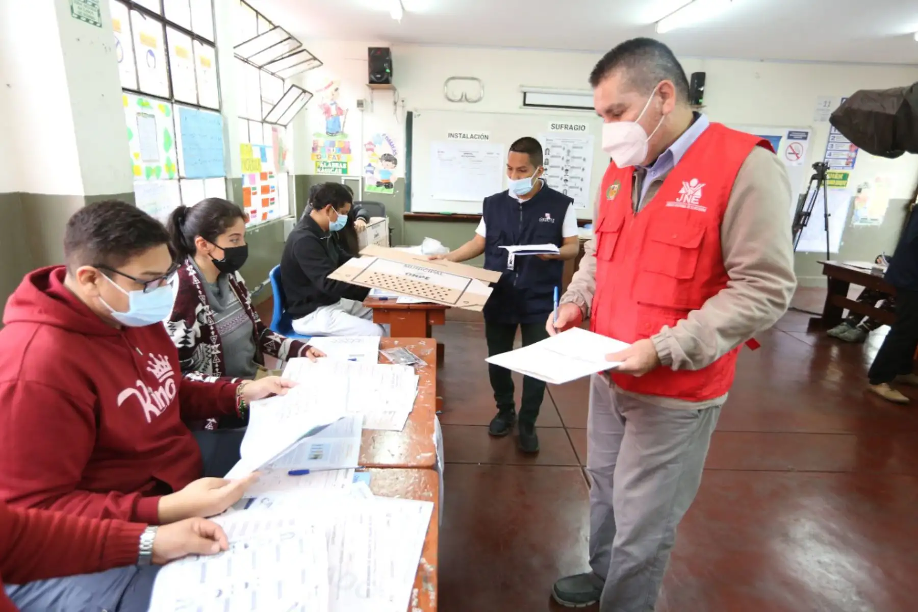 Establecen facilidades para miembros de mesa de las elecciones del domingo 2 de octubre. Foto: ANDINA/difusión.