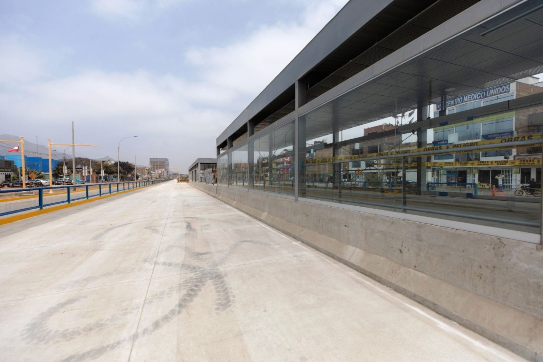 Metropolitano: obras de ampliación del tramo norte registra avance del 88%