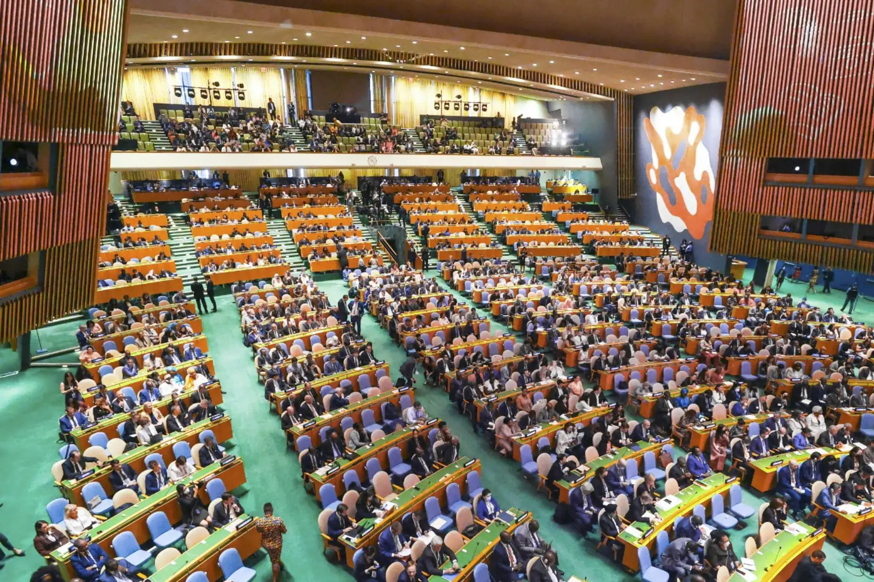 El presidente de la República Pedro Castillo,participa de la ceremonia de inauguración de la Cumbre sobre la Transformación de la Educación del 77º Período de Sesiones de la Asamblea General de las Naciones Unidas.
Foto: ANDINA/Prensa Presidencia/ Vidal Tarqui Palomino