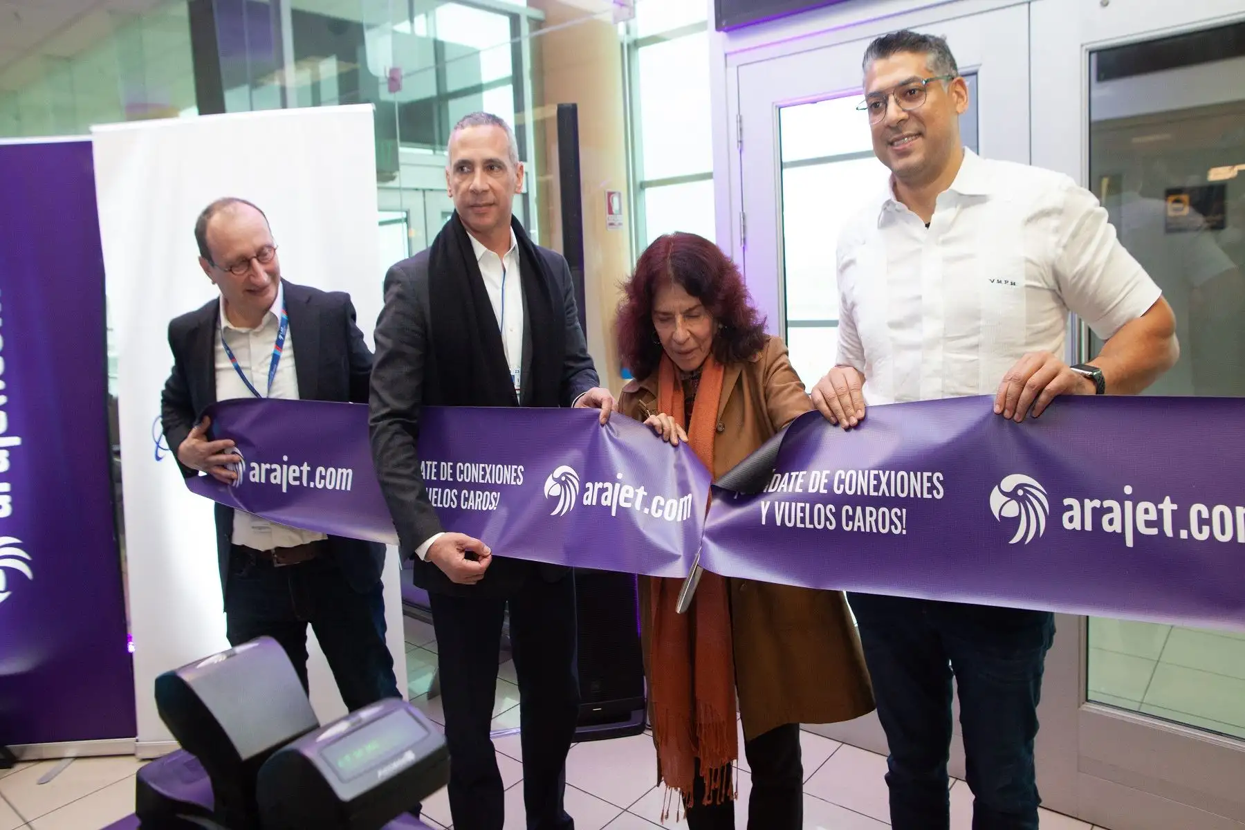 Vuelo inaugural de Arajet. Cortesía