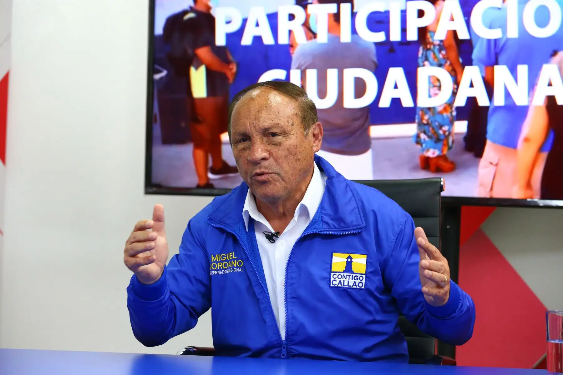 Entrevista a Miguel Cordano, candidato al Gobierno Regional del Callao por Contigo por el Callao para Andina Canal Online.
Foto: ANDINA/Eddy Ramos