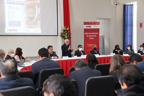 Analizan las necesidades de la comunidad educativa en encuentro macrorregional en Tacna. Foto: MINEDU/Difusión.