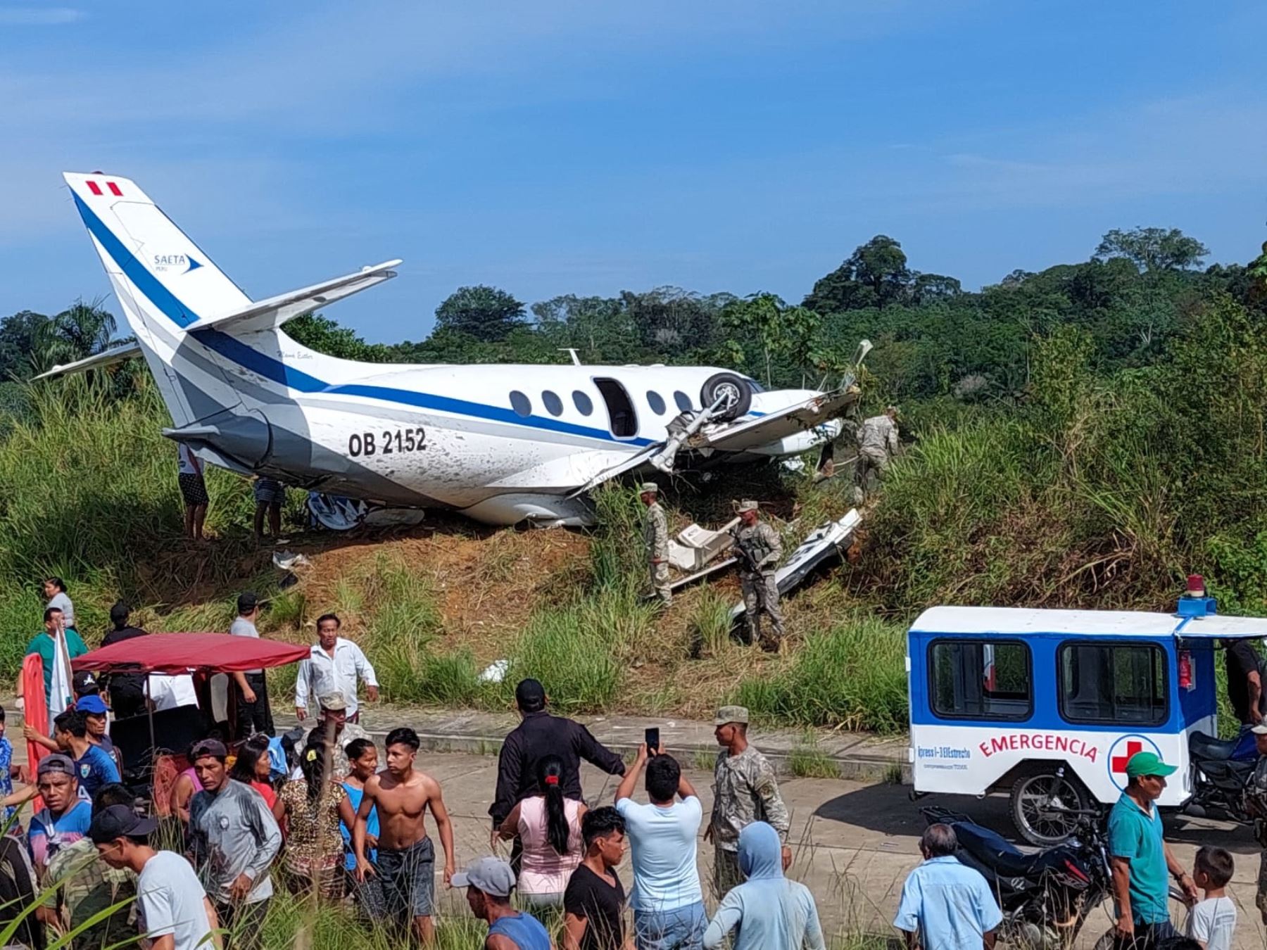 Urgente Loreto: avioneta sufre despiste y deja varios heridos graves en El Estrecho