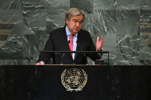 Secretario general de las Naciones Unidas, António Guterres. Foto: AFP
