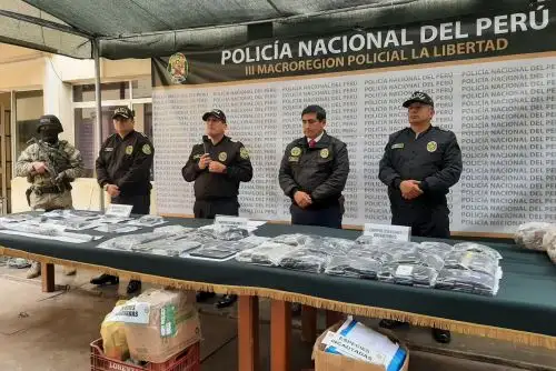 Durante los últimos meses, el distrito de Pataz había sido tomado por bandas criminales integradas por peruanos y extranjeros, que se disputaban el cobro de cupos y extorsiones a mineros ilegales, informó la PNP. Foto: ANDINA/Cortesía Luis Puell