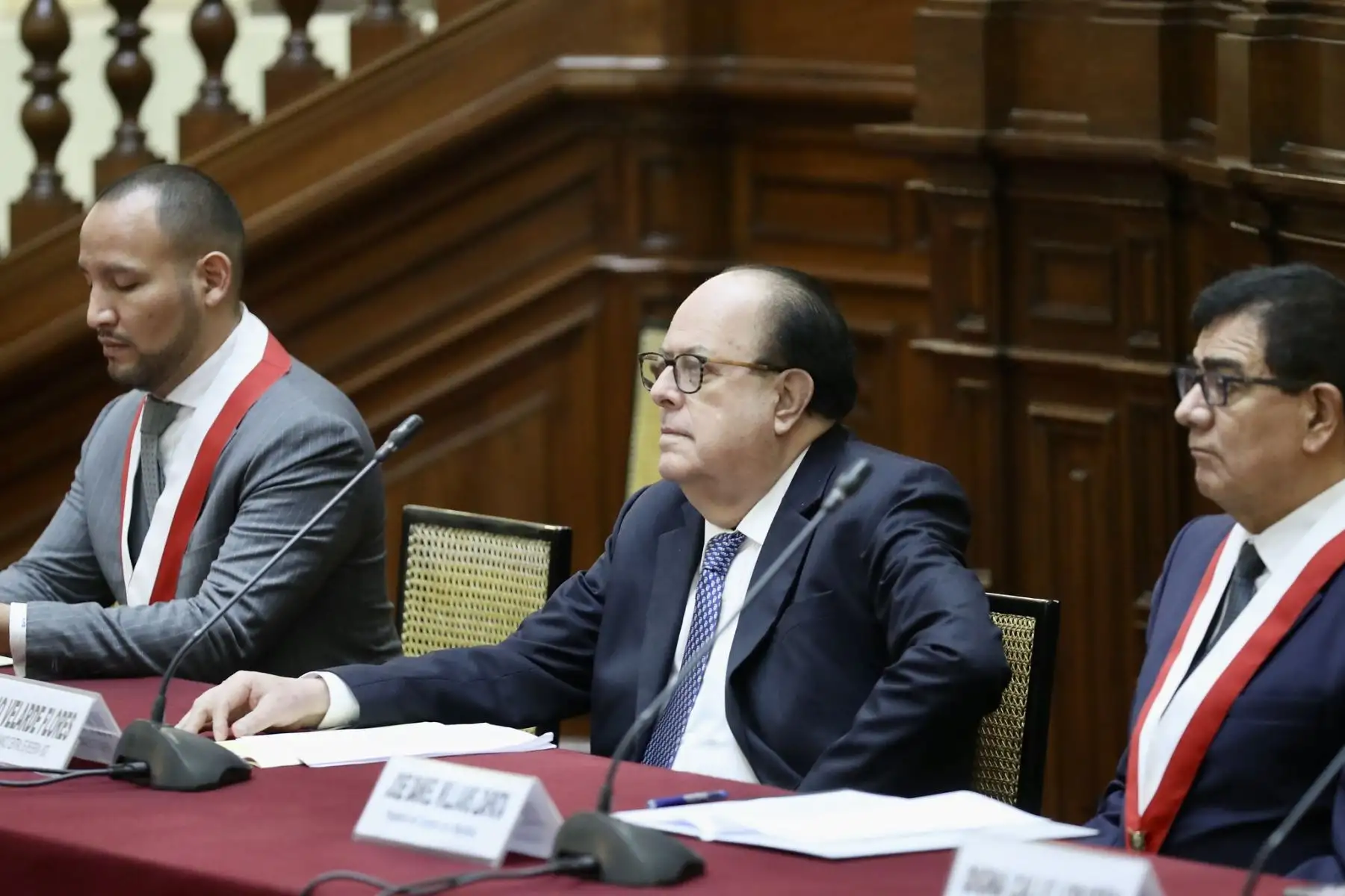 El Presidente del Congreso , José Williams Zapata , participa de la Presentación de la “ Moneda de Plata Conmemorativa por el Bicentenario del Congreso”.
Foto: Congreso