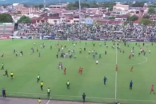 El Deportivo Cali es último en la tabla general con tan solo ocho puntos y muchas derrotas a la espalda que han tensionado en las últimas semanas la relación entre el club y sus aficionados. Foto: Captura de pantalla