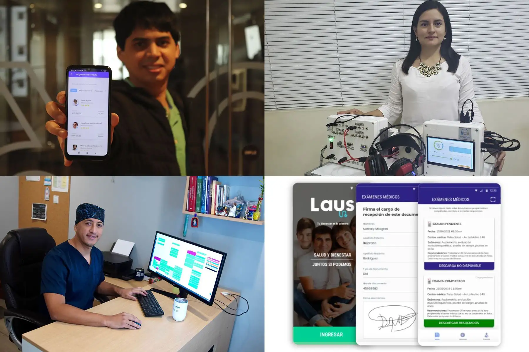 Estas son algunas iniciativas peruanas que han sido premiadas en el ámbito de la medtech.
