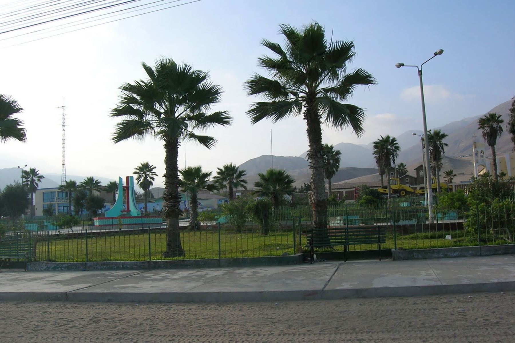 Plaza del distrito de Atico, ubicado en la provincia de Caravelí, región Arequipa. Foto: difusión.
