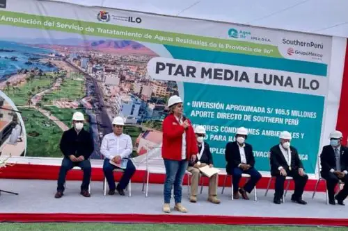 Ministra de Energía y Minas, Alessandra Herrera Jara, destaca el rol de la minería en el desarrollo del país. Foto: Cortesía.