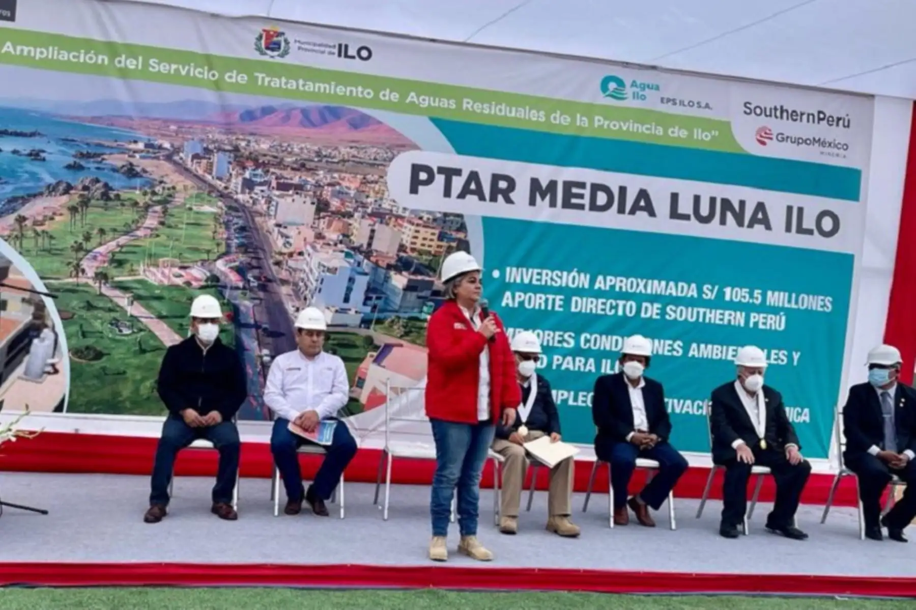 Ministra de Energía y Minas, Alessandra Herrera Jara, destaca el rol de la minería en el desarrollo del país. Foto: Cortesía.