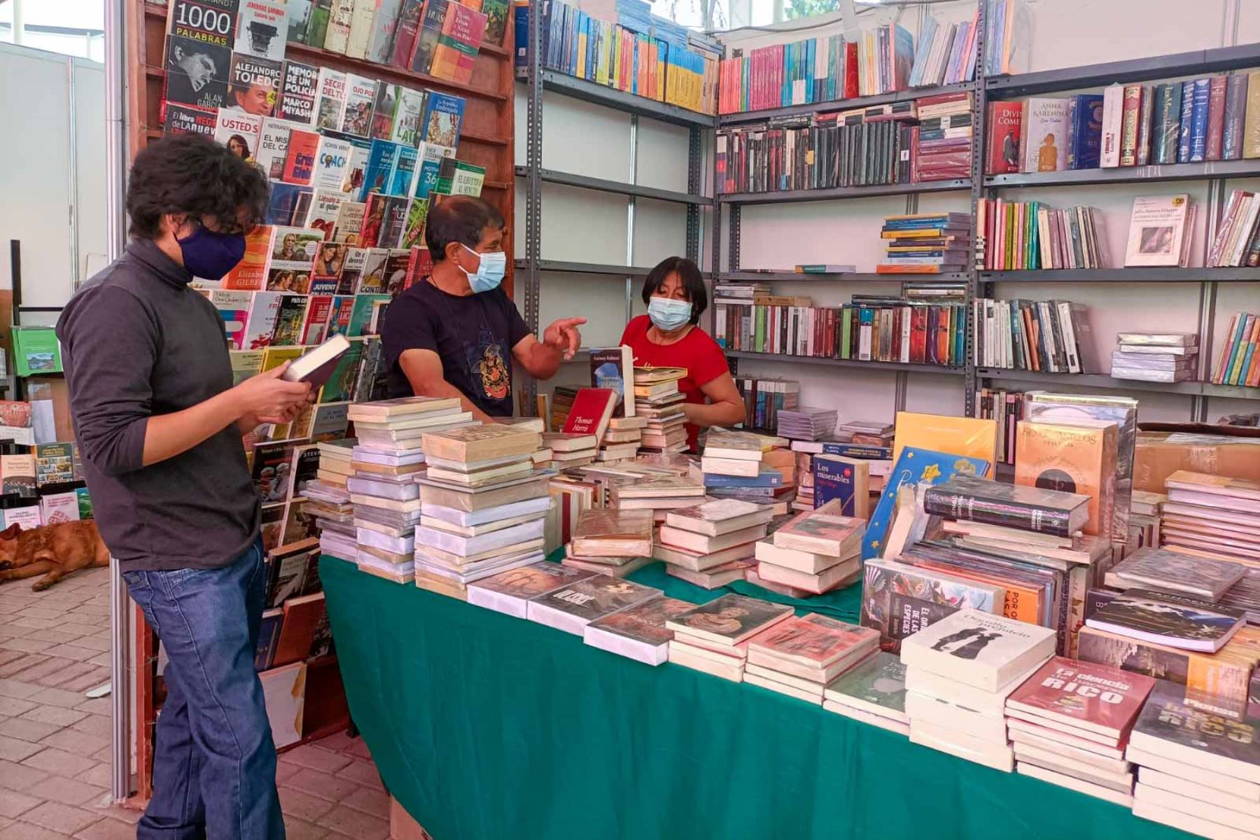 La Feria Internacional del Libro de Arequipa atenderá al público hasta el 4 de octubre. Foto: ANDINA/cortesía Rocío Méndez.