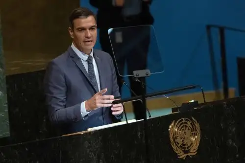En el curso de la semana había anunciado la donación de 151 millones de euros y otros 85 millones en créditos para aliviar la seguridad alimentaria. Foto: AFP