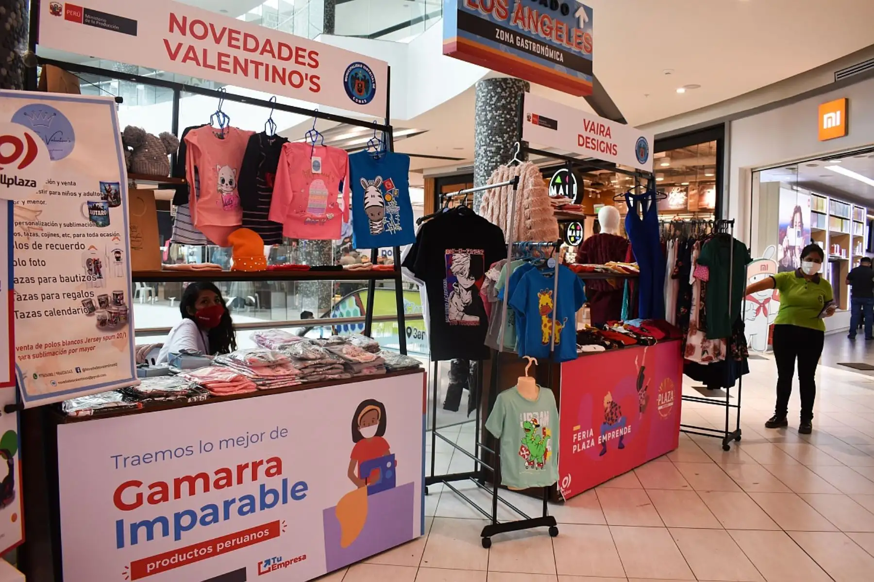 Feria Gamarra Imparable-Comas, impulsada por el Ministerio de la Producción. Foto: Cortesía.