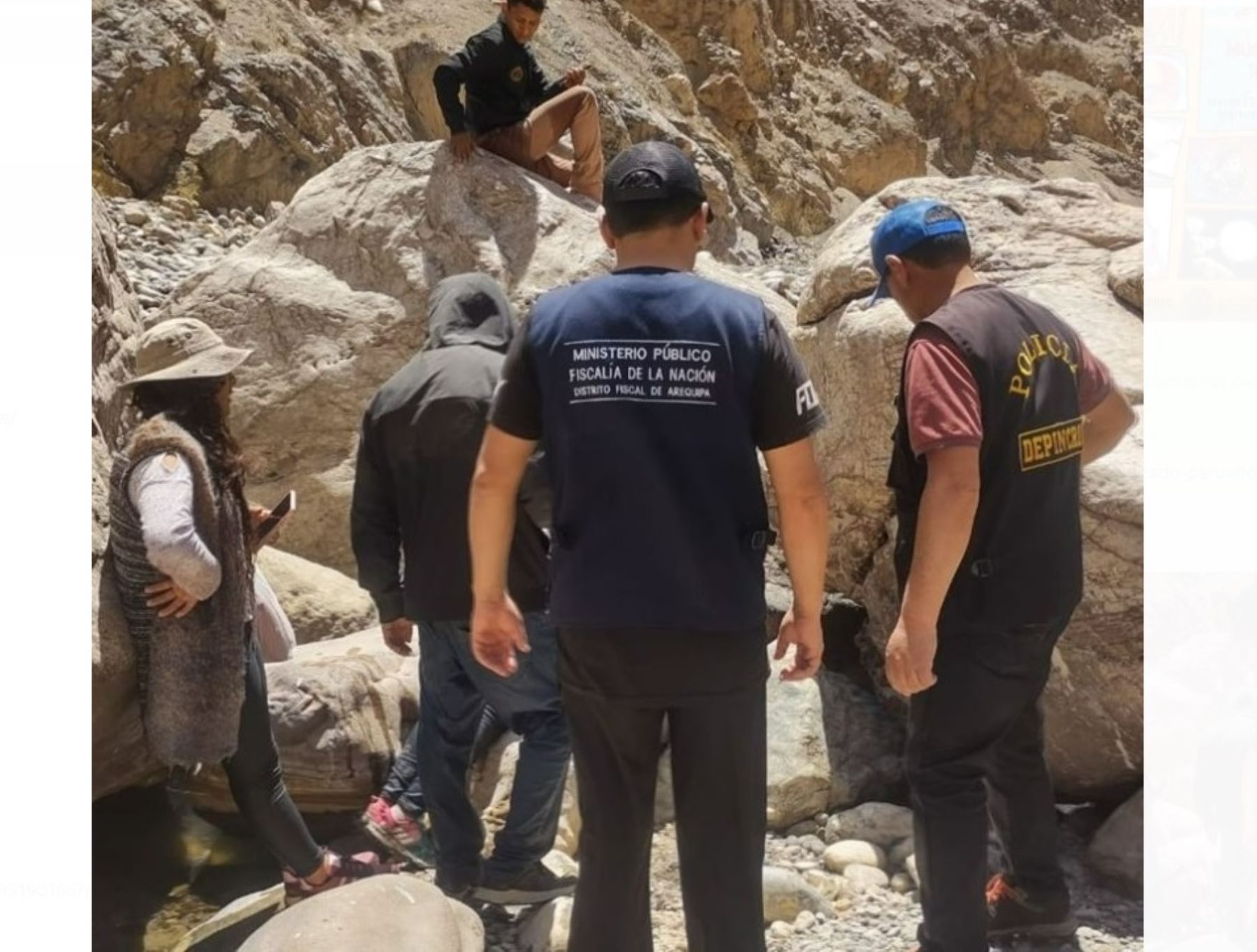 Arequipa: peritos determinarán identidad de restos humanos hallados en distrito de Huambo