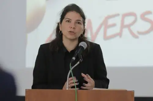 La ministra de la Mujer y Poblaciones Vulnerables, Claudia Dávila.
